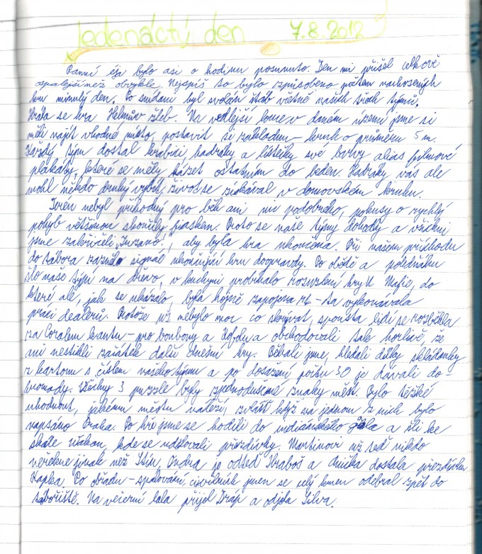 11. den