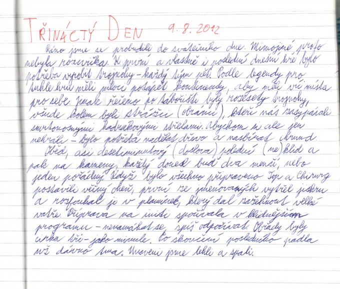 13. den